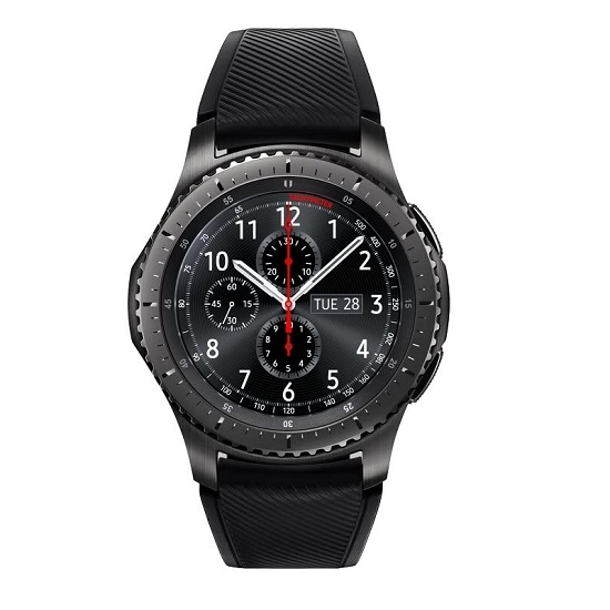 buy Smart Watch Samsung Galaxy Gear S3 Frontier SM-R760 - Black - click for details